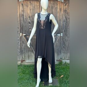 bcbgmaxazria Medium black asymmetrical dress